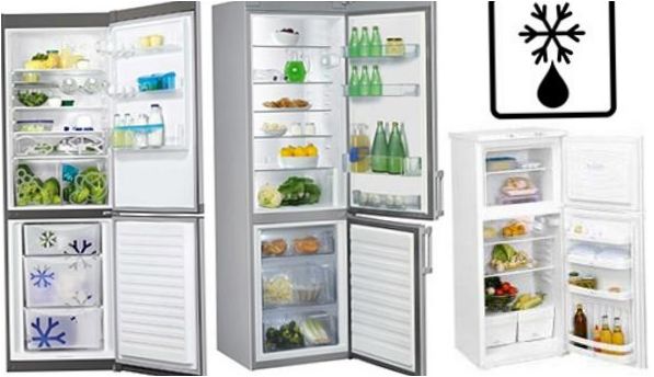 Systém odmrazování chladničky s mrazničkou bez odkapávání