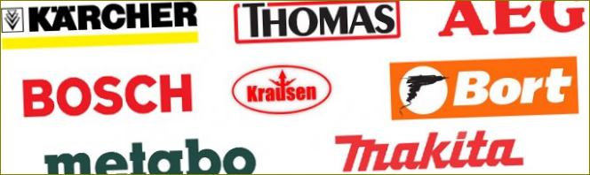 Přehled stavebních vysavačů: Karcher, Thomas. AEG, Krausen, Metabo, Makita, Bort, Bosh