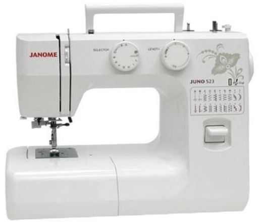 Janome Juno 523, bílá