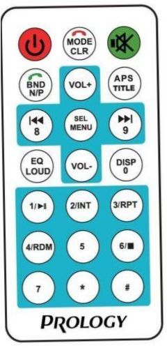 Prology CMX-160, černé/červené podsvícení