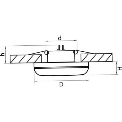 Lightstar Piano Mini lampa 011274, GU5.3, 35W - šířka: 8,7 cm