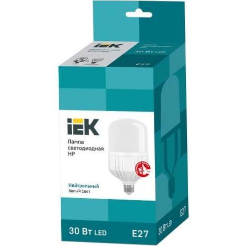 Svítidlo LED IEK LLE-230-40, E27, HP, 30W - Teplota barvy: 4000K