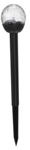 Lamper SLR-GP-60 solární zahradní světlo, barva rámu: černá