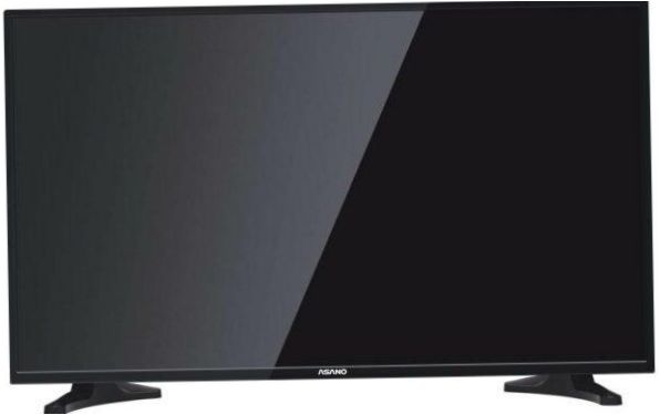 50" Asano 50LF1010T LED TV (2019), černá