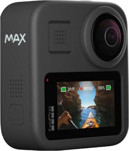 GoPro MAX (CHDHZ-201-RW/CHDHZ-202-RX), 16,6MP, 499x2496, černá barva