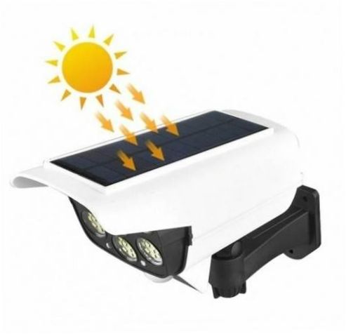 Solární pouliční osvětlení s detektorem pohybu - styl: classic