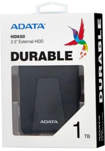 Pevný disk ADATA DashDrive Durable HD650 1TB, modrý