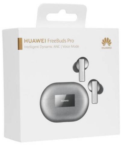 HUAWEI FreeBuds Pro, třpytivě stříbrná