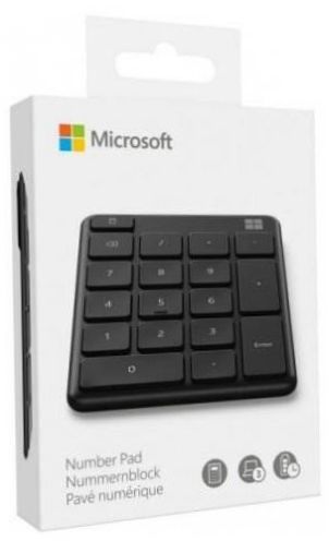 Microsoft Number Pad Black Bluetooth