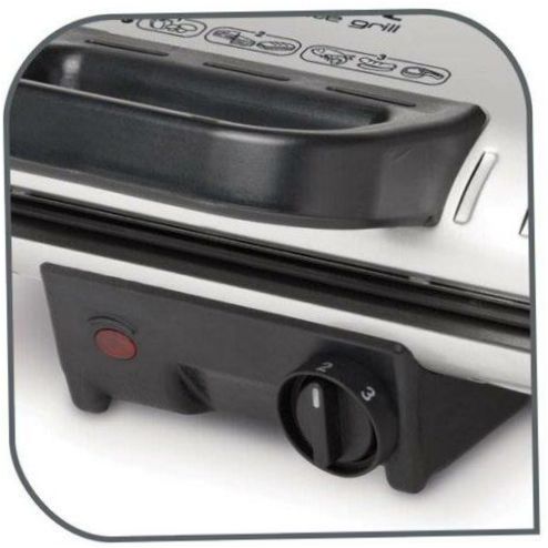 Tefal Minute Grill GC205012, černý/kovový