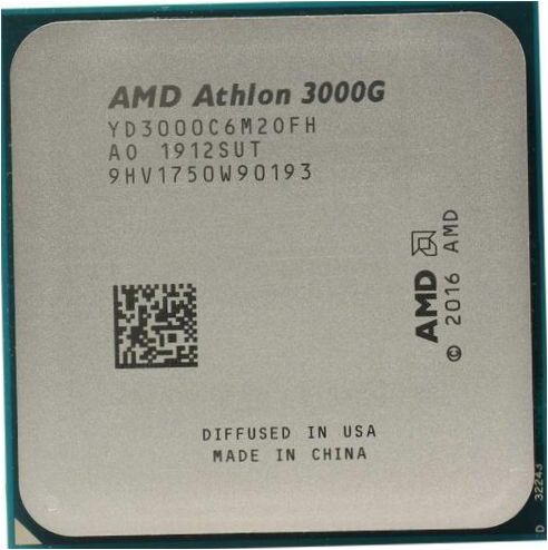 AMD Athlon 3000G, OEM