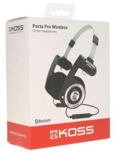 Koss Porta Pro Wireless, černá