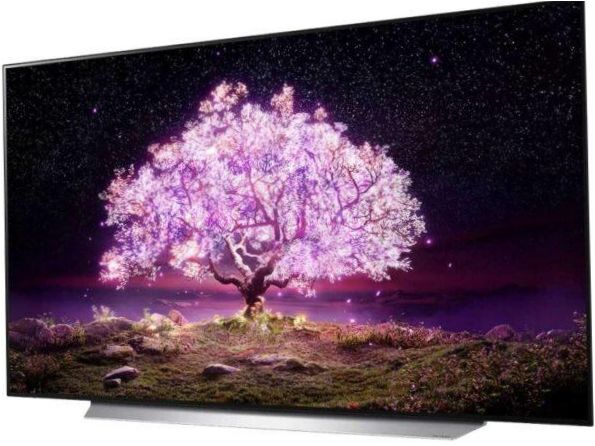 65" LG OLED65C1RLA OLED TV, HDR (2021), vanilková bílá