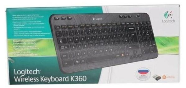 Logitech K360 černá