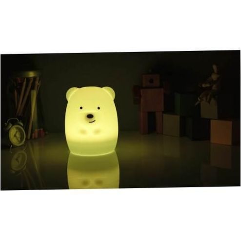 Noční světlo Rombica LED Bear LED, 0,84 W - Vlastnosti: změna barvy světla