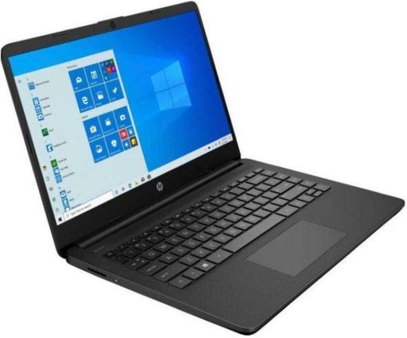 14" HP 14s-fq0087ur Notebook (1920x1080, AMD Athlon 1,2GHz, 8GB RAM, 256GB SSD, Win10 Home), 3B3M1EA, černá