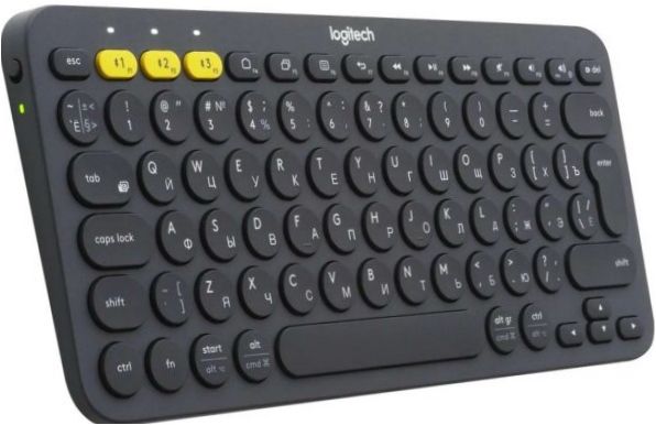 Logitech K380 Multi-Device tmavě šedá