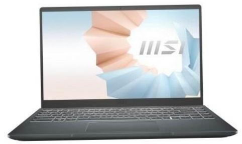 14" MSI Modern 14 B11MOU-45 Notebook (1920x1080, Intel Core i7 2.8GHz, 8GB RAM, 512GB SSD, Win10 Home), 9S7-14D314-451, Carbon Grey