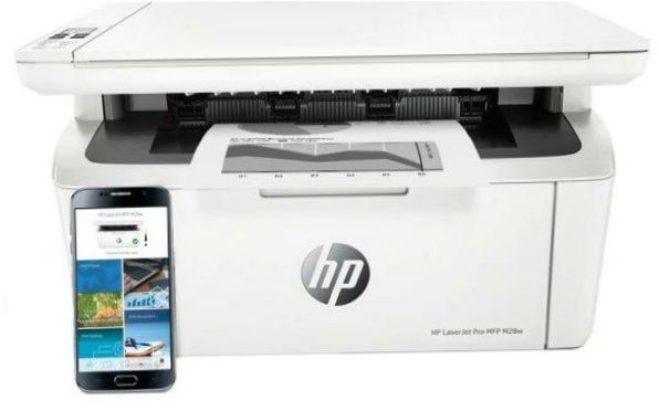 HP LaserJet Pro MFP M28w, bílá