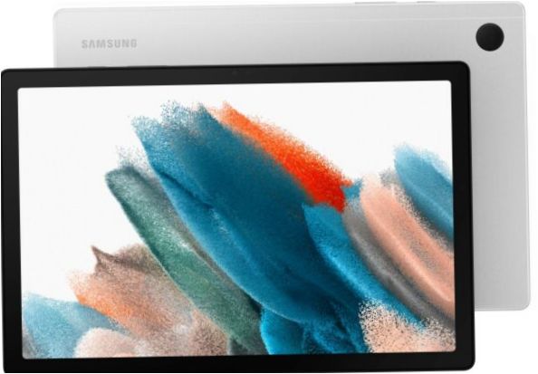 Samsung Galaxy Tab A8 LTE (2021), 4GB/64GB, Wi-Fi + Cellular, stříbrný