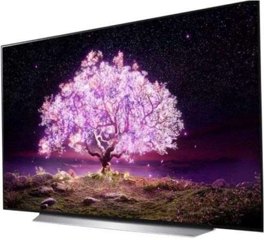 65" LG OLED65C1RLA OLED TV, HDR (2021), vanilková bílá