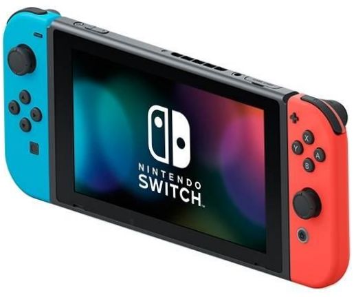 Nintendo Switch rev.2 32GB, neonově modrá, neonově červená,