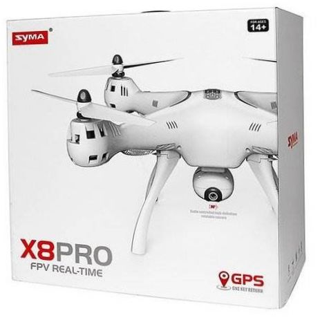 Syma X8Pro, bílá