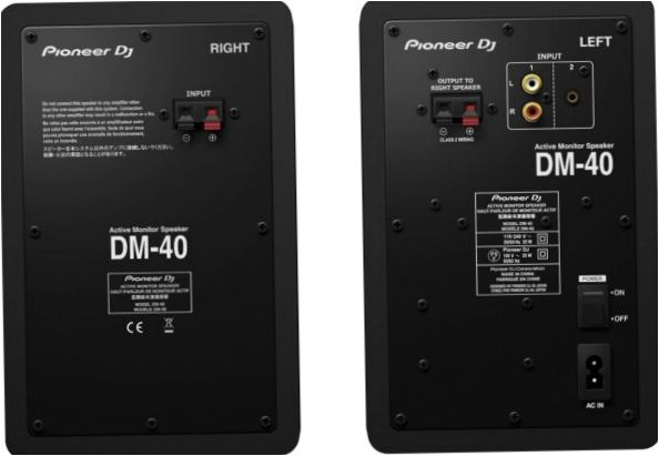 Pioneer DJ DM-40 černá