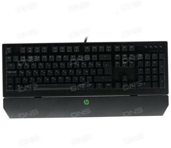 Herní klávesnice HP 800 5JS06AA černá USB