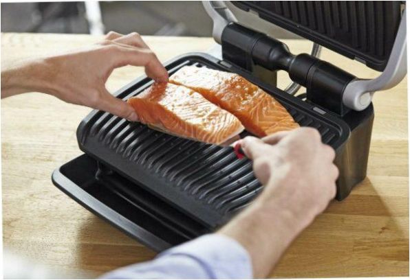 Tefal Optigrill Elite GC750, stříbrná/černá