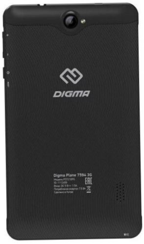 DIGMA Plane 7594, 2GB/16GB, Wi-Fi + Cellular, černá