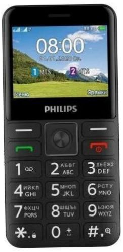 Philips Xenium E207, modrá