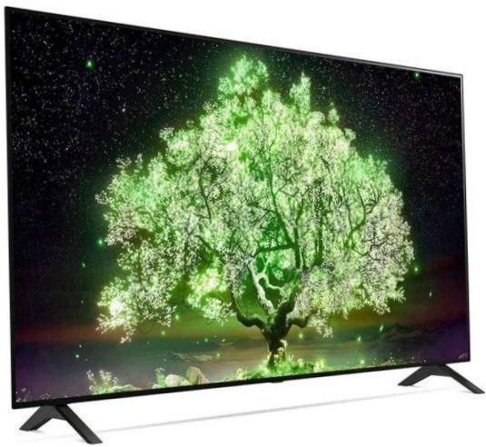 LG OLED55A1RLA OLED, HDR (2021), černý