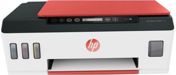 HP Smart Tank 519 Wireless, A4, barevná, bílá/černá/červená