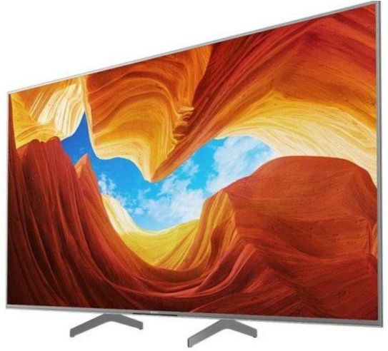 65" Sony KD-65XH9077 LED TV, HDR, Triluminos (2020), stříbrná