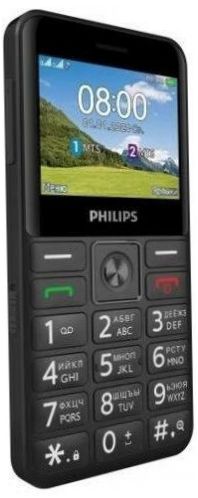 Philips Xenium E207, modrá