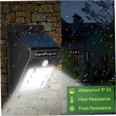 Bezdrátové stropní LED svítidlo s 30 LED žárovkami na solární pohon a snímačem pohybu pro dům, chatu a ulici