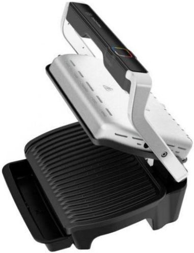 Tefal Optigrill Elite GC750, stříbrná/černá