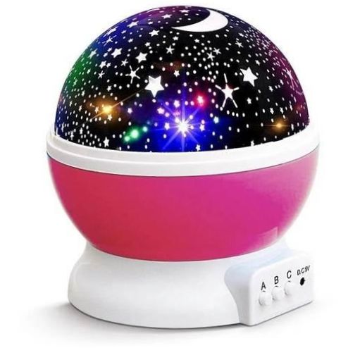 Cosmo Nightlight Projector - Vlastnosti: podsvícení, průhledný plafón, světlo měnící barvu, žárovky jsou součástí dodávky