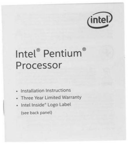 Intel Pentium Gold G5420, OEM