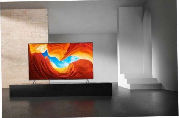 65" TV Sony KD-65XH9077 LED, HDR, Triluminos (2020), stříbrná