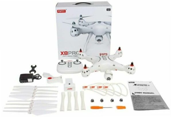 Syma X8Pro, bílá