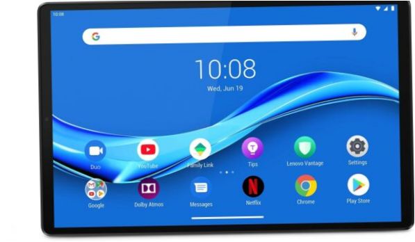 Lenovo Tab M10 FHD Plus 2. generace TB-X606F (2020), 4GB/128GB, Wi-Fi, stříbrná