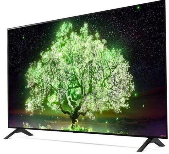 LG OLED55A1RLA OLED, HDR (2021), černý