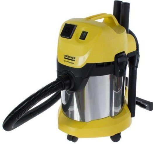 KARCHER WD 3 P Premium, 1000 W, stříbrná/žlutá