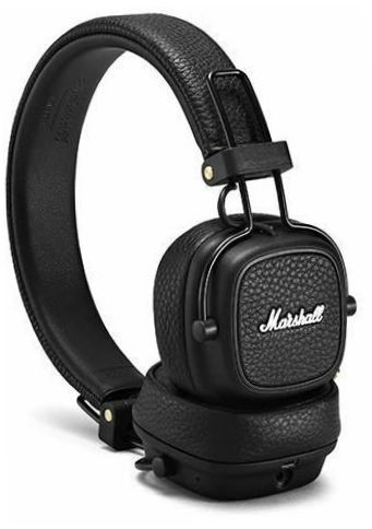 Marshall Major III Bluetooth, černá