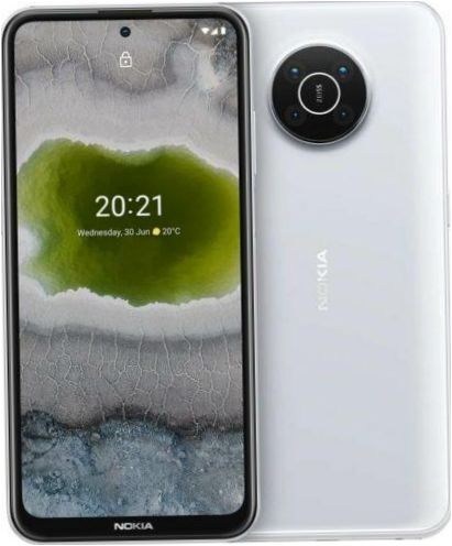 Nokia X10, modrý smrk