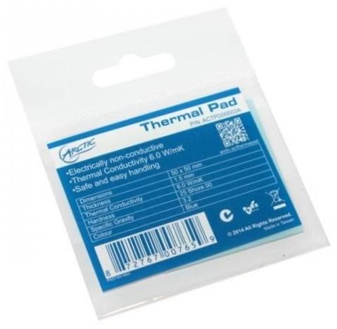 Arctic Thermal Pad APT2560 50mm 50mm 1,5mm 1ks