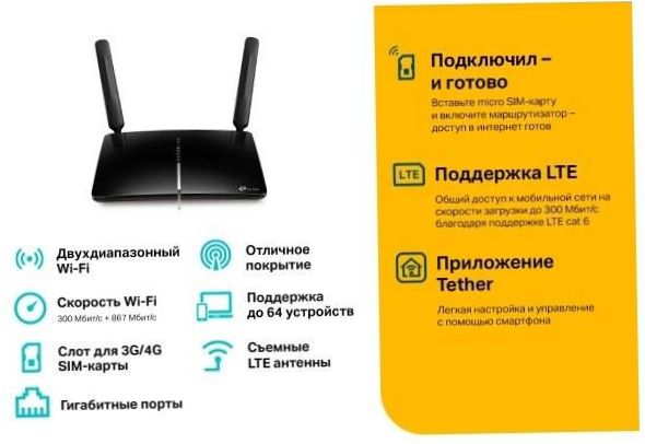 TP-LINK Archer MR600, černá