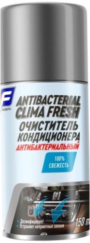 SEFF Antibakteriální čistič klimatizace Clima Fresh - vlastnosti: ochranná fólie